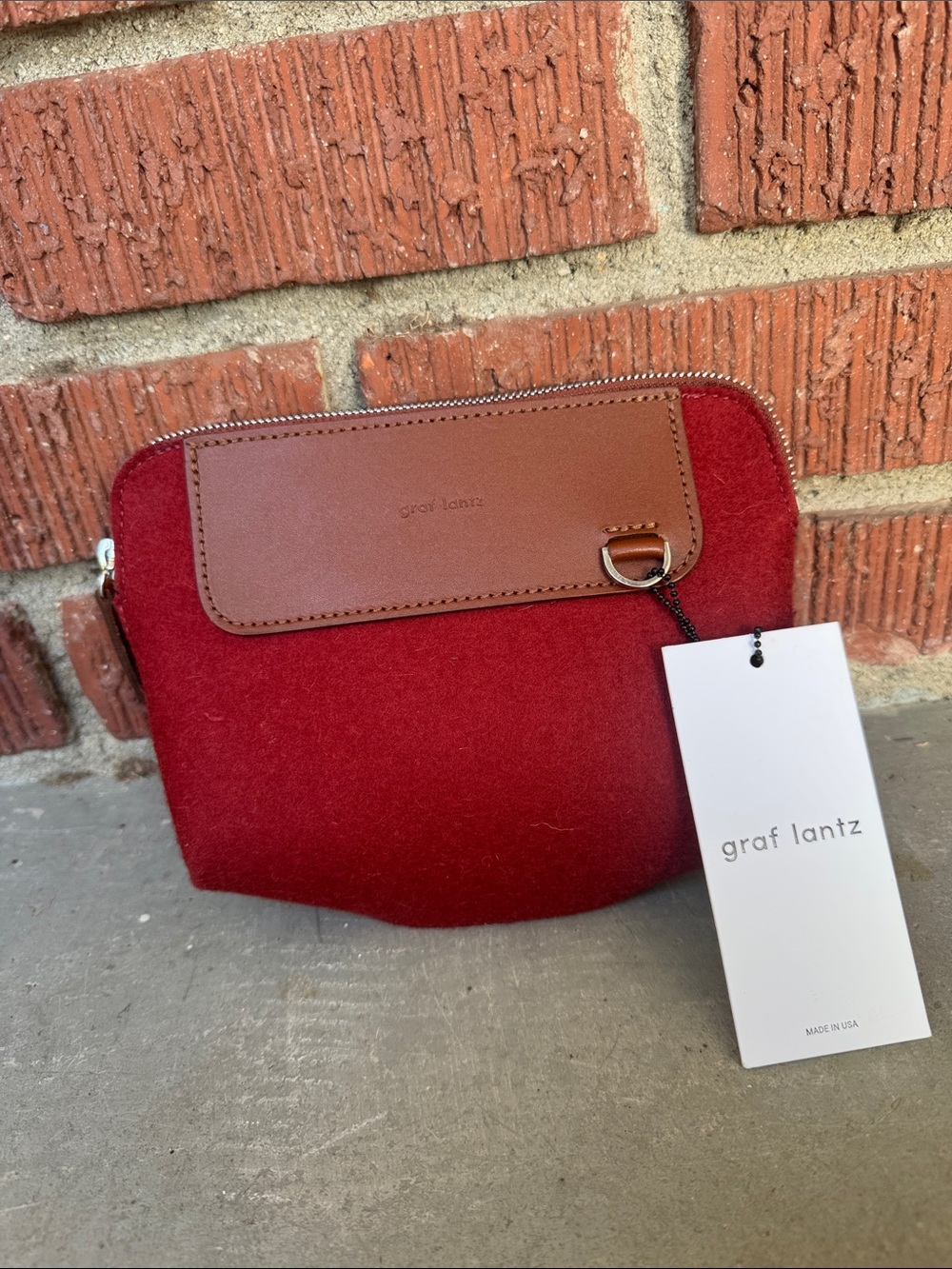 NWT Graf Lantz Bedford  Merino Wool  Belt Bag